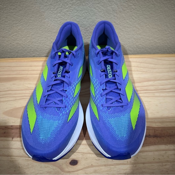 adidas Adizero SL2 M Cobalt Blue Lucid Lemon Blue Spark Men Running Shoes IE3396 - Picture 4 of 11